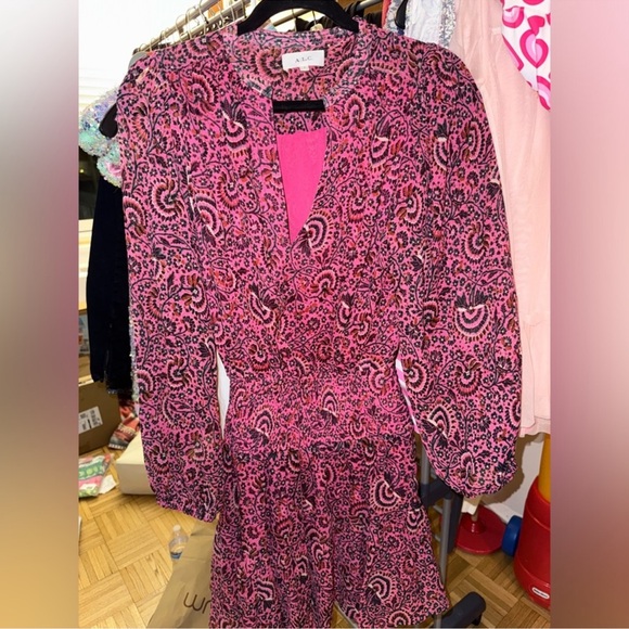 A.L.C sari silk mini dress - Picture 3 of 8